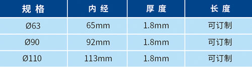 管式曝气膜管（EPDM橡胶）(图2)