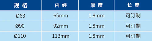 管式曝气膜管（硅胶）(图2)